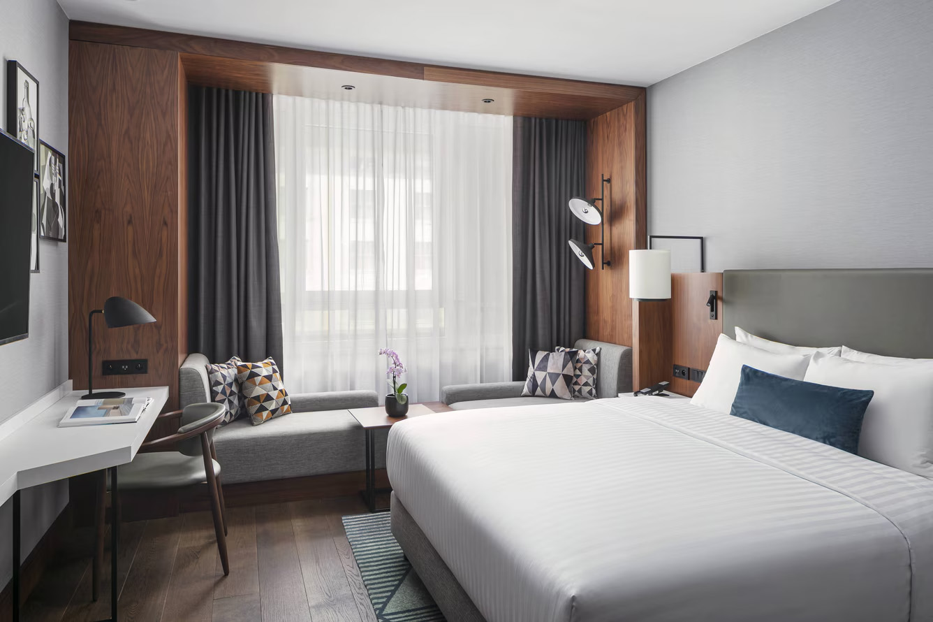 Prague Hotel Room View