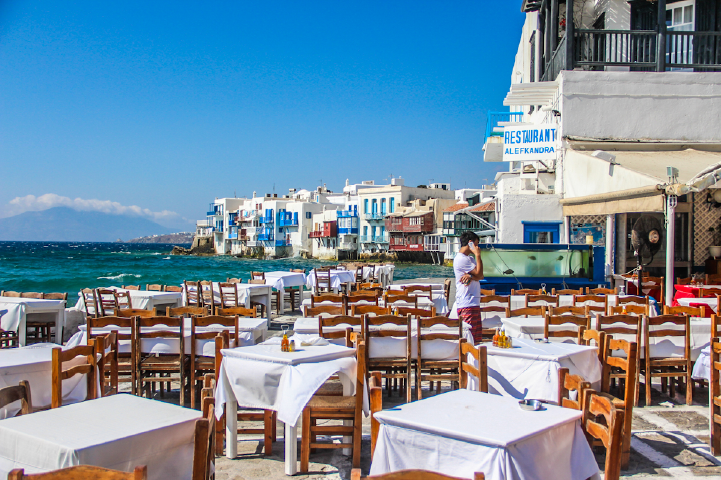 米克諾斯小威尼斯區海景餐廳