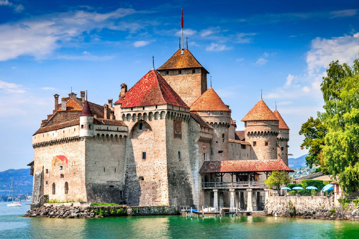 西庸古堡 Château de Chillon