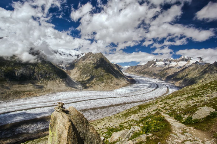 阿萊奇冰河區 Aletsch Glacier
